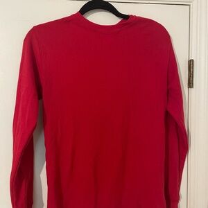 Faded Glory Kids Red Henley